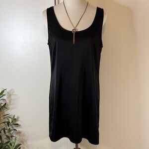 Wayf Black Mini Tank Dress | M